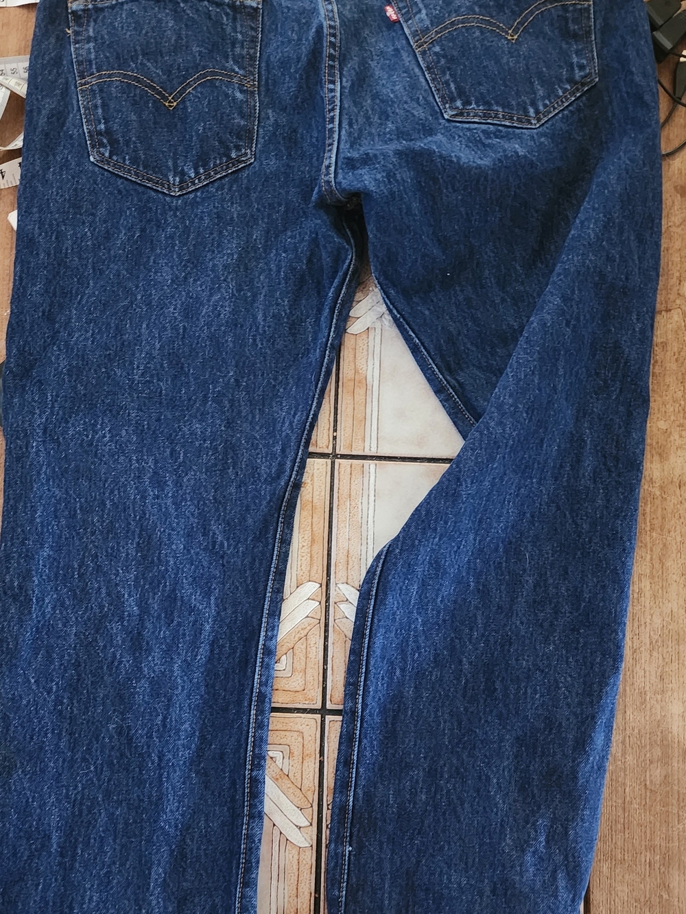 Lot Of 4 Mens Jeans Size 34 X 32 Levis, Kenneth Cole Nickel & Iron Calvin Klein - Picture 5 of 16